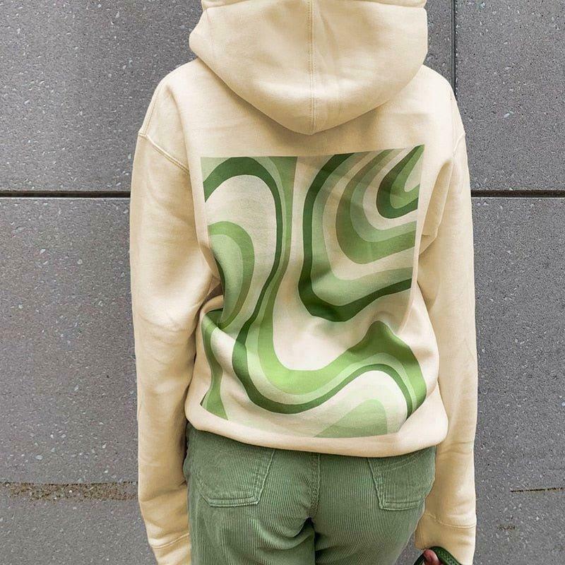 Coquette Aesthetic Cute N Spycho Casual Hoodie - Y2K Fashion Grunge Style