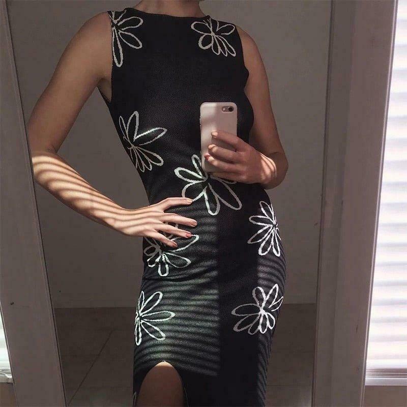 Coquette Aesthetic Gemma Backless Halter Dress - Y2K Fashion Statement for Women