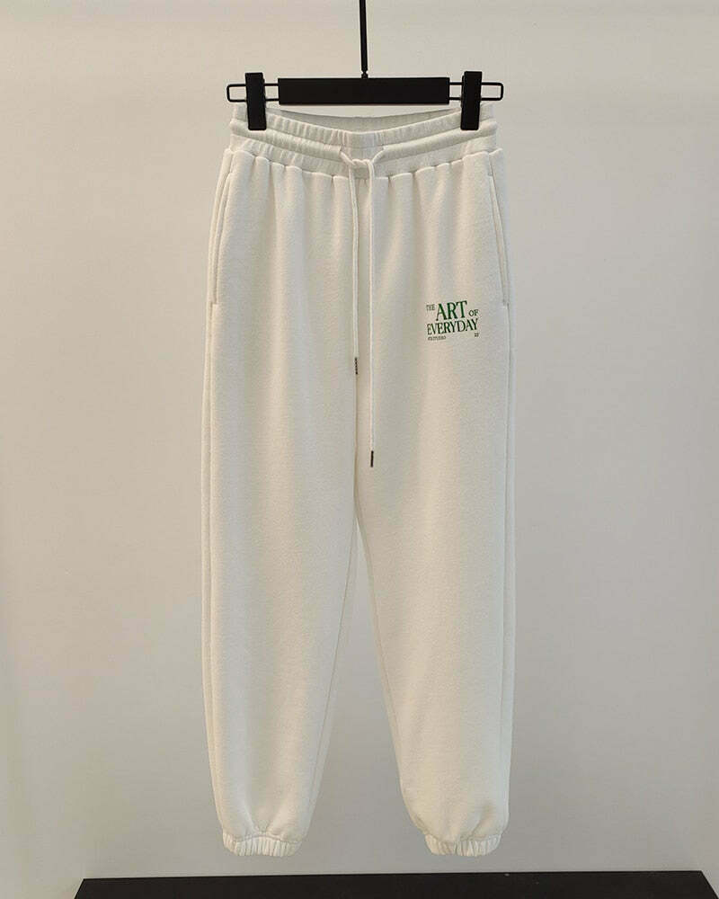 Coquette Aesthetic Gracia Fleece Tracksuit Set - Y2K Fashion Women's Outfit
