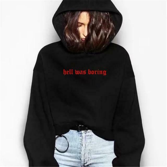 Coquette Aesthetic Grunge Style Hoodie - Y2K Fashion Women's Clothing
