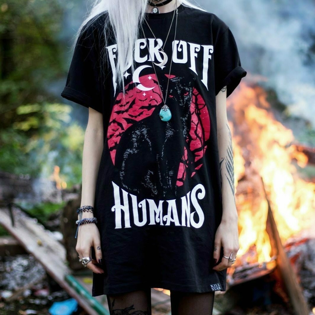 Coquette Aesthetic Grunge Style Y2K Fashion Anti Humans Unisex T-Shirt
