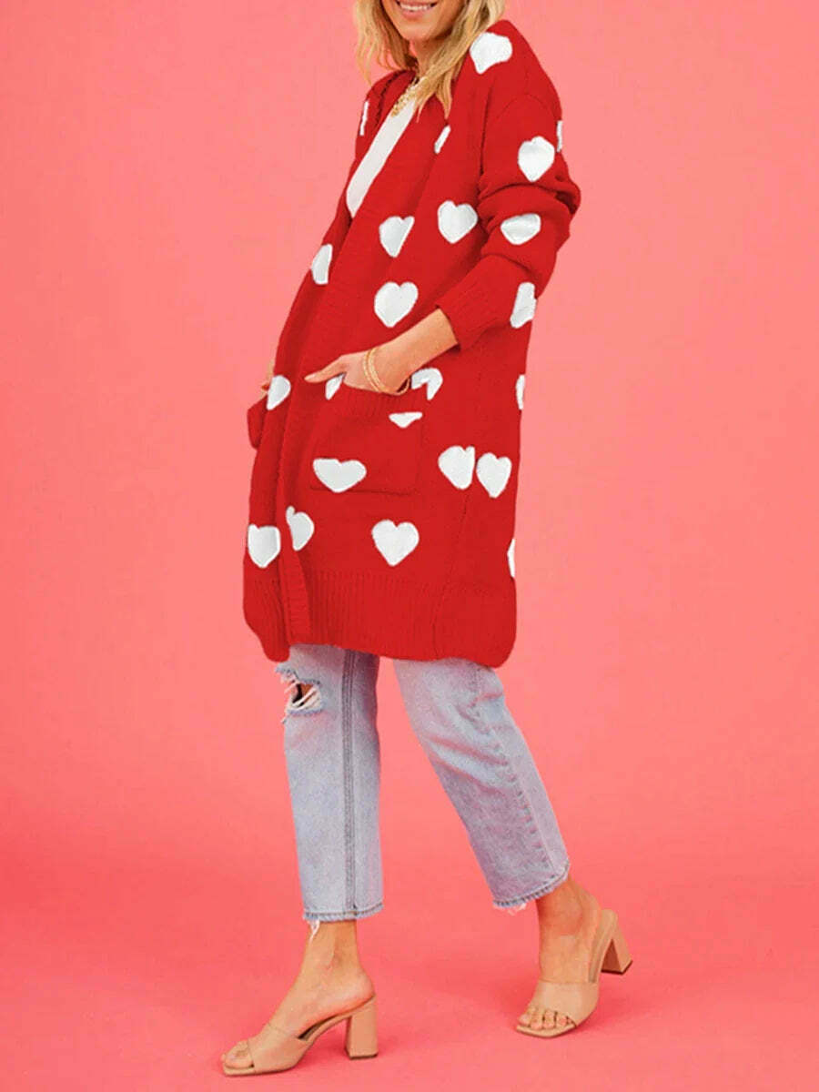 Coquette Aesthetic Heart Me Not Sweater - Y2K Fashion Grunge Style Cute Tops Pastel Goth