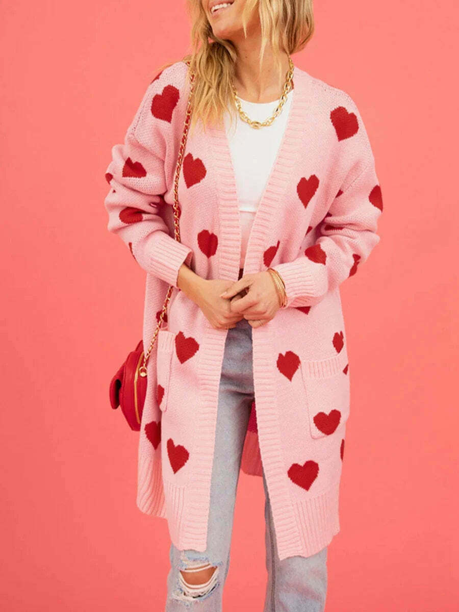 Coquette Aesthetic Heart Me Not Sweater - Y2K Fashion Grunge Style Cute Tops Pastel Goth