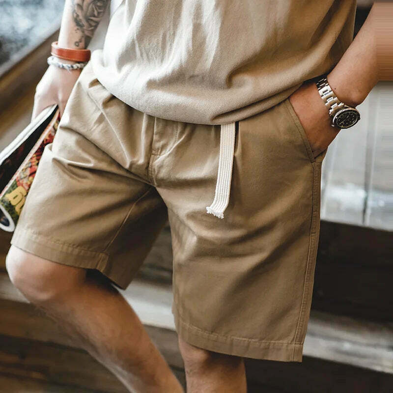 Coquette Aesthetic Herringbone Twill Shorts with Belt - Y2K Fashion Statement Piece