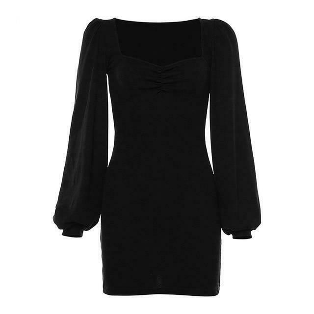 Coquette Aesthetic Knit Dress: Y2K Fashion with Grunge & Pastel Goth Vibes