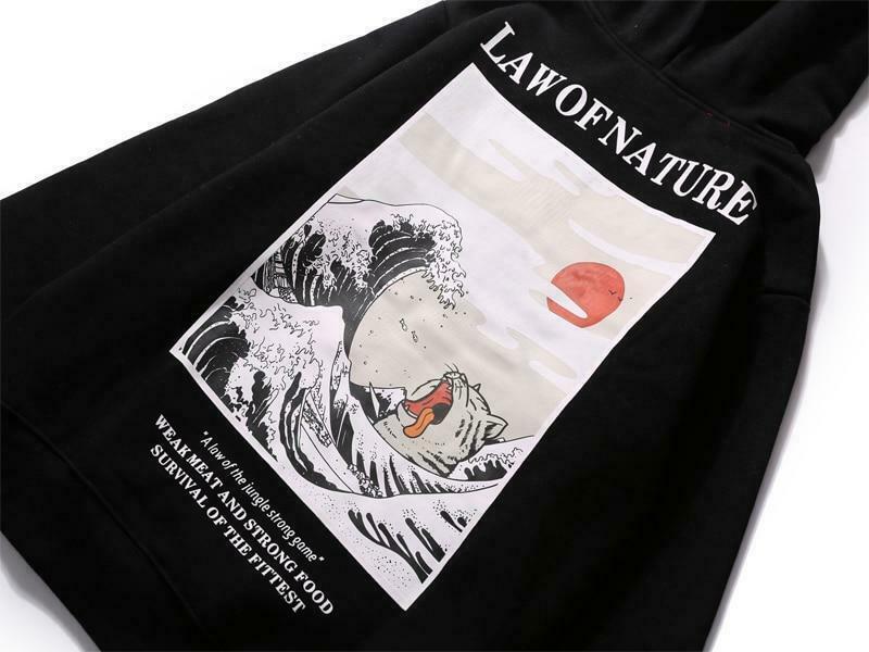 Coquette Aesthetic Law of Nature Hoodie - Y2K Fashion Grunge Style Cute Tops Pastel Goth