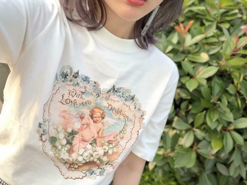 Coquette Aesthetic Love & Revolution Tee - Y2K Fashion Statement for Women