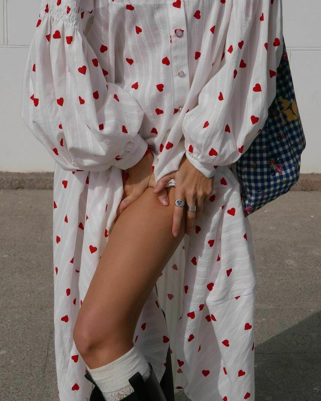 Coquette Aesthetic Love Notes A-Line Dress - Y2K Fashion with Grunge Style and Pastel Goth Vibes