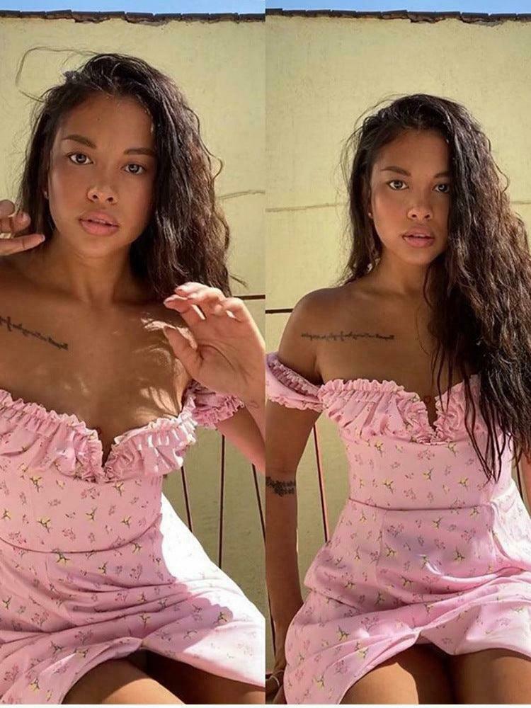 Coquette Aesthetic Maxi Dress: Y2K Fashion with Grunge Twist & Pastel Goth Vibes