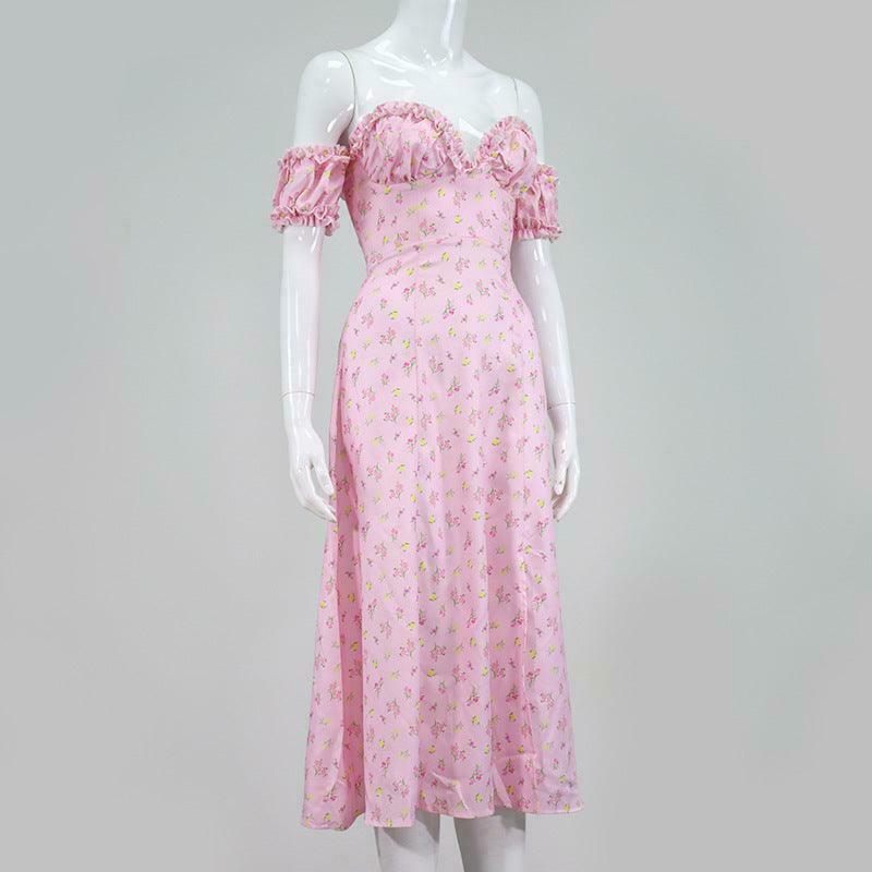 Coquette Aesthetic Maxi Dress: Y2K Fashion with Grunge Twist & Pastel Goth Vibes