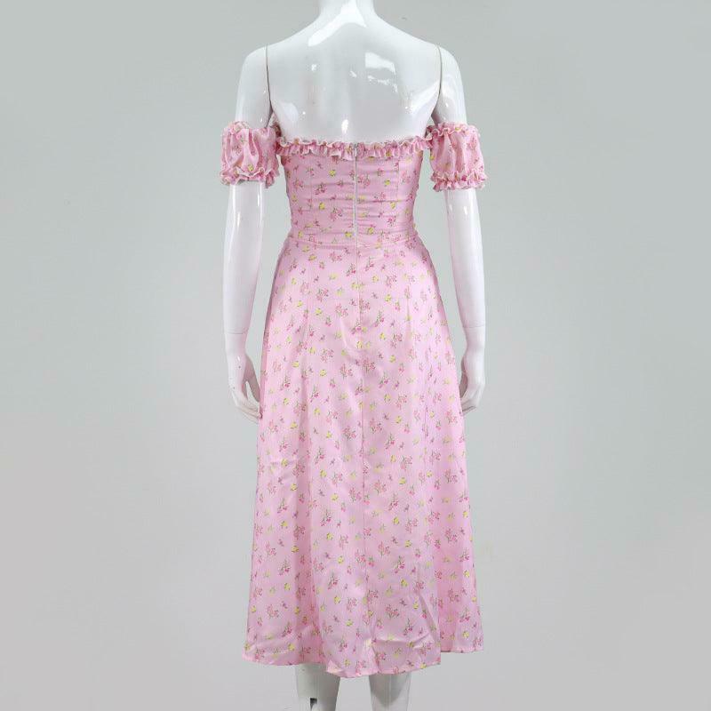 Coquette Aesthetic Maxi Dress: Y2K Fashion with Grunge Twist & Pastel Goth Vibes
