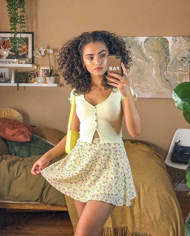 Coquette Aesthetic Mini Floral Skirt - Y2K Fashion with a Touch of Grunge and Pastel Goth Vibes