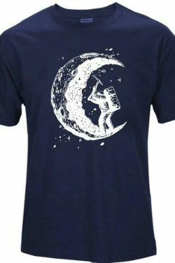 Coquette Aesthetic Moon Graphic Tee - Y2K Fashion Women's Top with Grunge and Pastel Goth Vibes