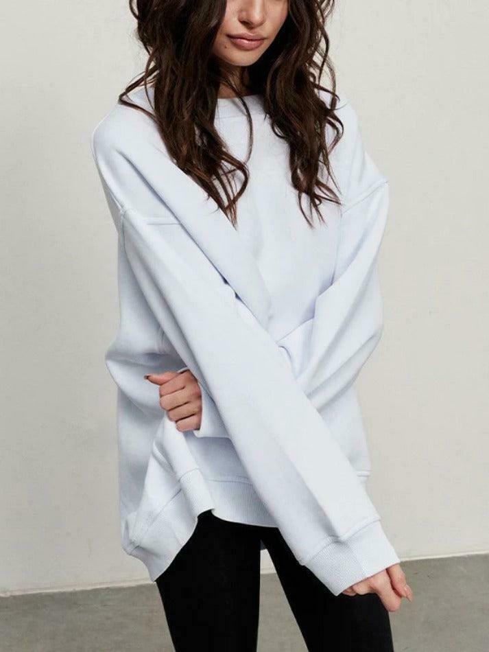 Coquette Aesthetic Oversized Sweatshirt - Y2K Fashion Grunge Style Cute Tops & Pastel Goth Outfits