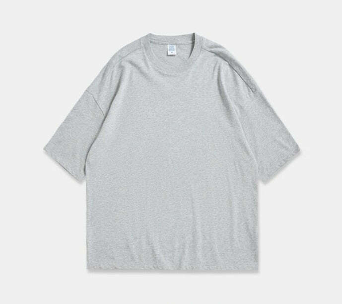 Coquette Aesthetic Oversized Tee: Y2K Fashion with Grunge & Pastel Goth Vibes