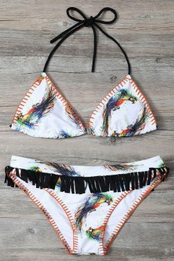 Coquette Aesthetic Plaid Bikini Set: Stunning Top with Ladder Cut Thong - Y2K Fashion