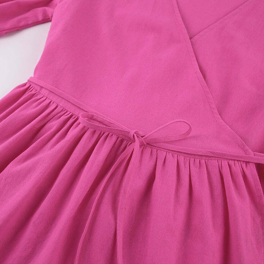 Coquette Aesthetic Raphael Midi Dress - Y2K Fashion Women's Clothing
