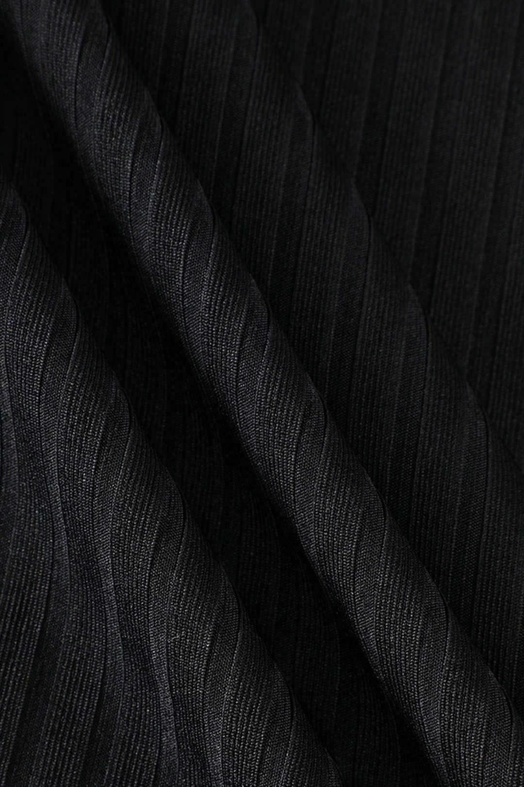 Coquette Aesthetic Ribbed Twist Midi Dress - Y2K Fashion Women's Clothing
