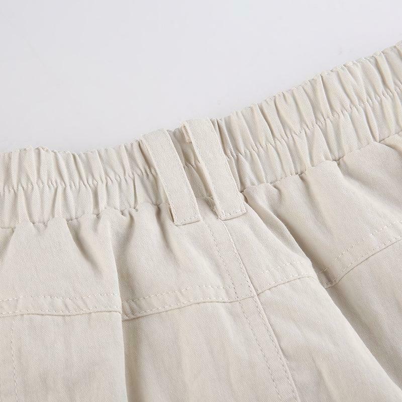 Coquette Aesthetic Ruth Y2K Cargo Skirt - Grunge & Pastel Goth Fusion