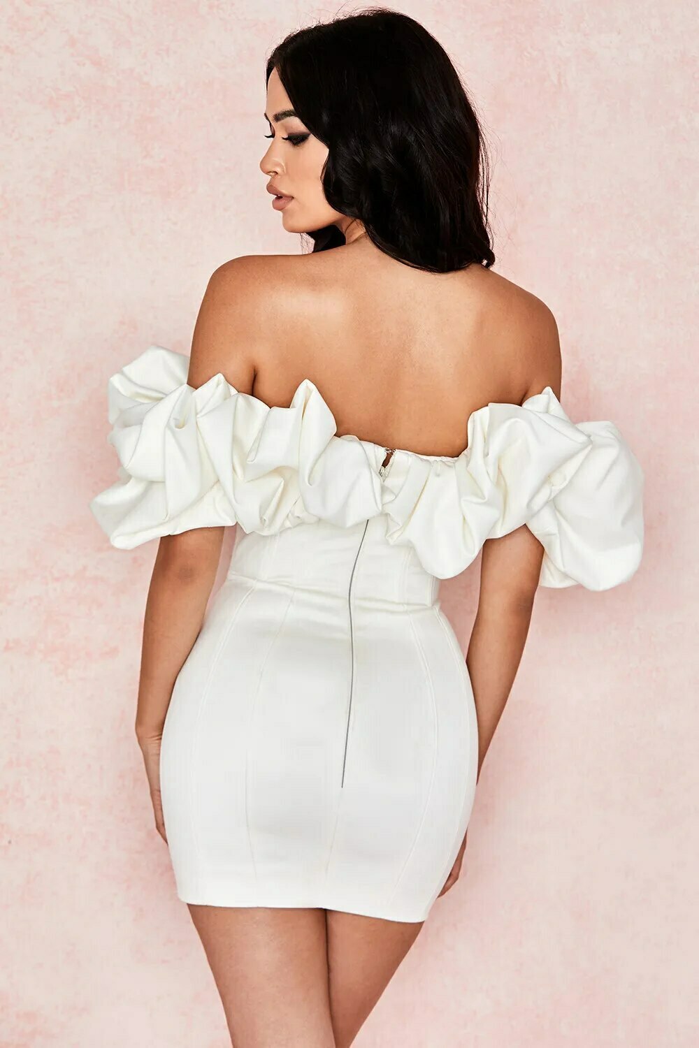 Coquette Aesthetic Sasha's Elegant Neckline Dress - Y2K Fashion Statement Piece
