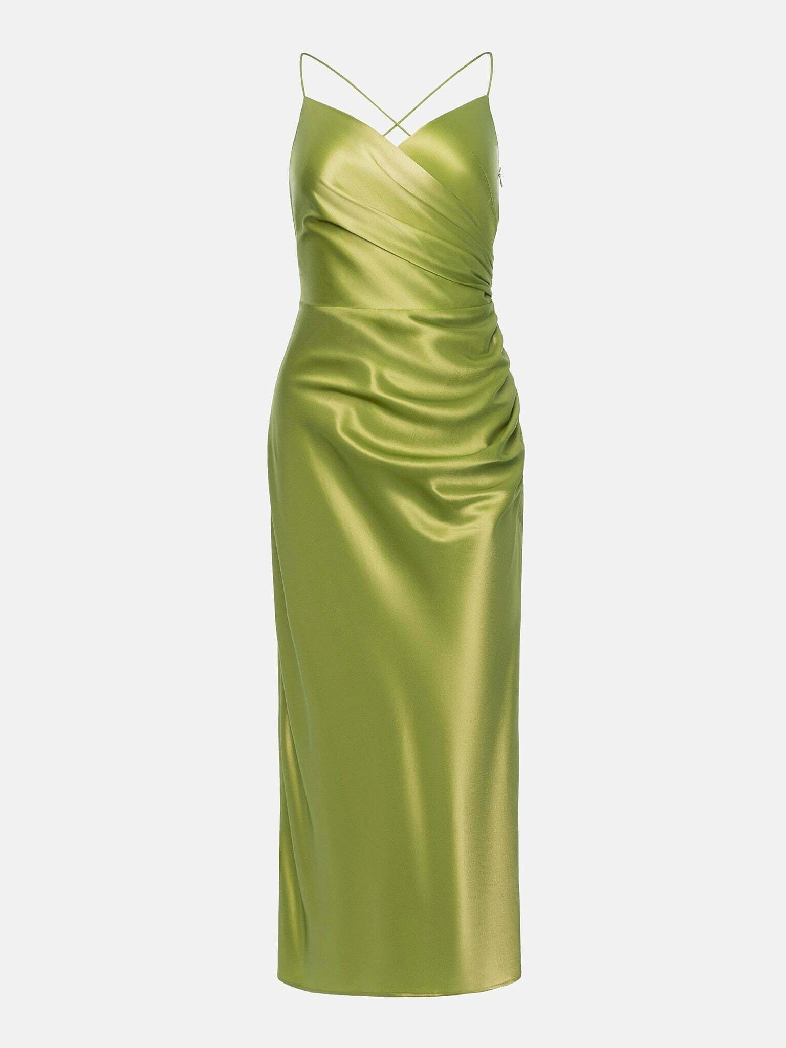 Coquette Aesthetic Satin Dress: Y2K Fashion with Grunge & Pastel Goth Vibes