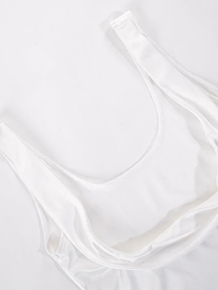 Coquette Aesthetic Satin Lace Bralette - Y2K Fashion Top for Women