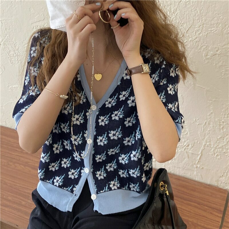 Coquette Aesthetic Secret Garden Button-Up Top - Y2K Fashion Women's Clothing