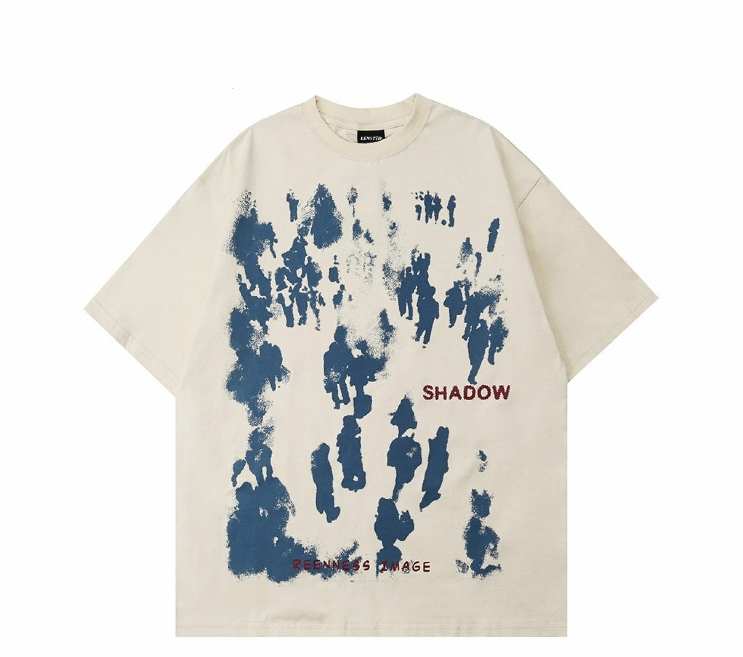Coquette Aesthetic Shadow Graphic Print T-Shirt - Y2K Fashion Women's Top