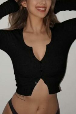 Coquette Aesthetic Solid Color Crop Shirt: Y2K Fashion Long Sleeve Top for Women