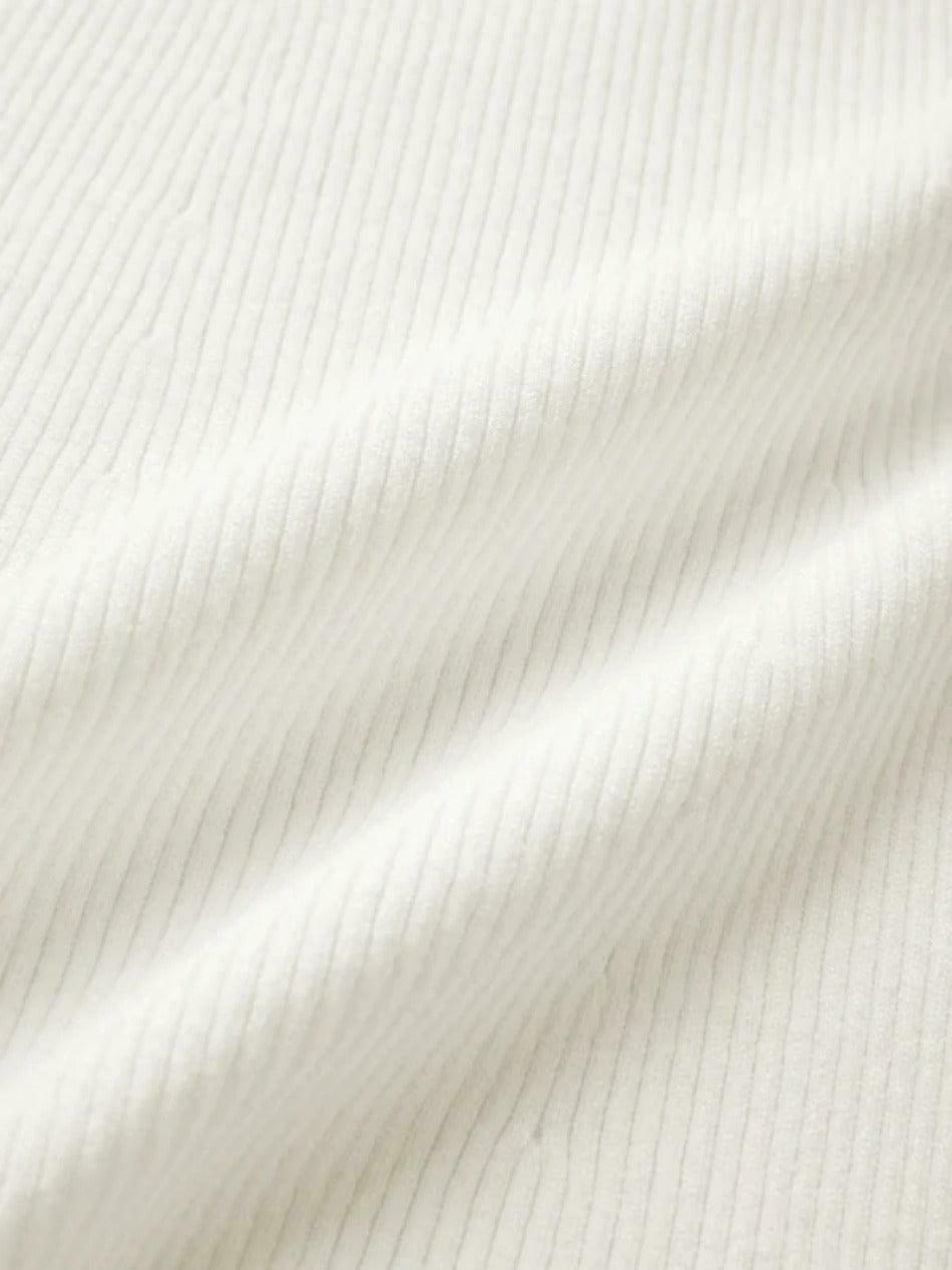 Coquette Aesthetic Solid V-Neck Ribbed Knit Mini Dress for Women's Y2K Fashion