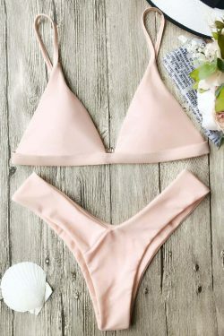 Coquette Aesthetic Spaghetti Strap Bikini Set - Y2K Fashion Swimwear