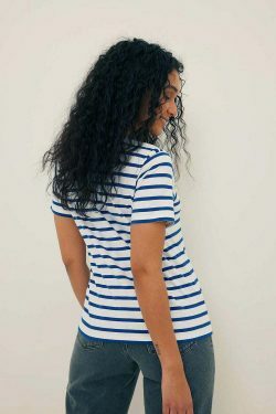 Coquette Aesthetic Striped Loose T-Shirt for Y2K Fashion Enthusiasts