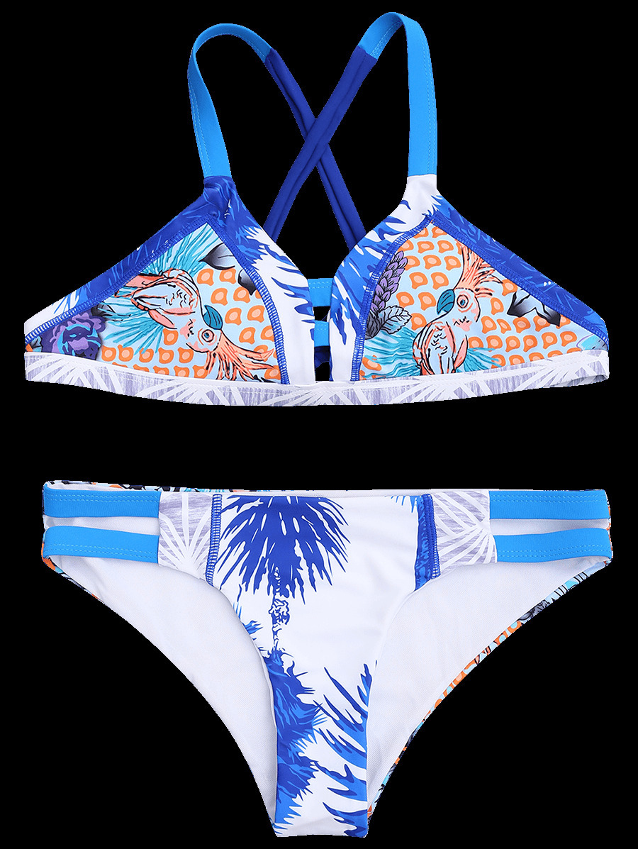 Coquette Aesthetic Tankini Set with Cute Print - Y2K Fashion for Women