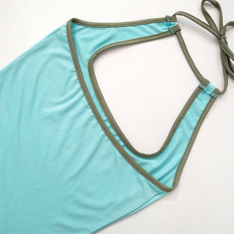 Coquette Aesthetic Tie-Back Cami: Y2K Fashion - Grunge Style, Cute Tops, Pastel Goth, Cargo Skirt