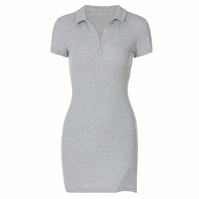 Coquette Aesthetic Tiki Treat Bodycon Mini Dress - Y2K Fashion Women's Clothing