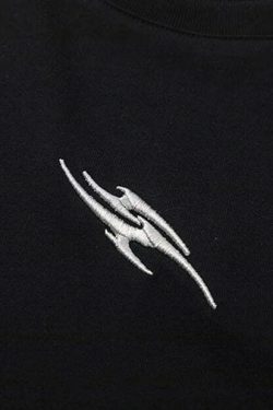 Coquette Aesthetic Tribal Spliced T-Shirt for Y2K Fashion Enthusiasts