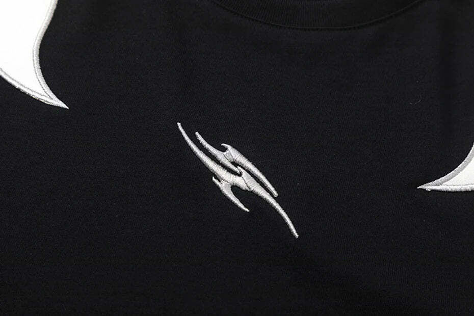 Coquette Aesthetic Tribal Spliced T-Shirt for Y2K Fashion Enthusiasts