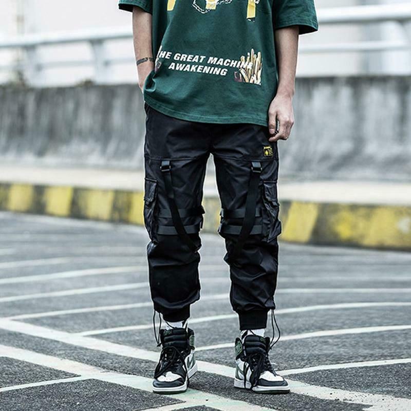 Coquette Aesthetic Trooper Cargo Pants - Y2K Fashion with Grunge & Pastel Goth Vibes