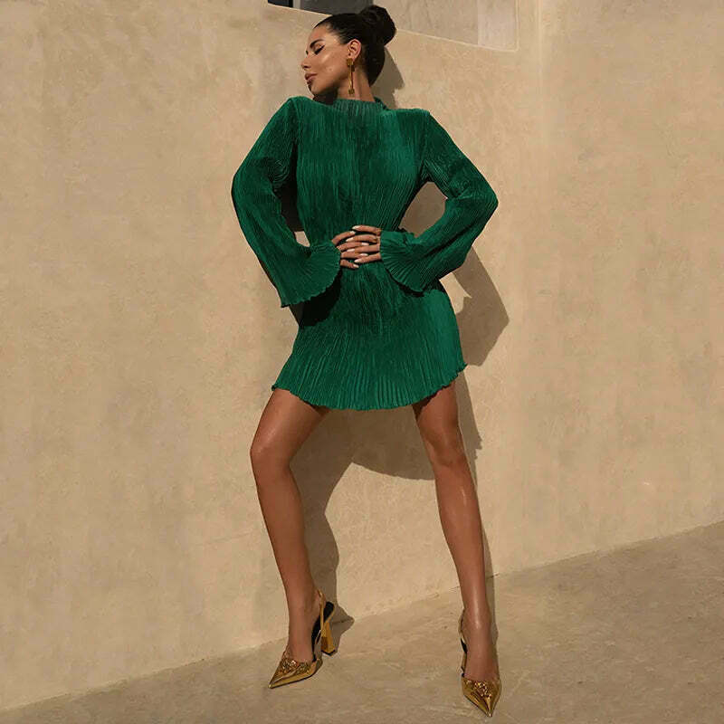 Coquette Aesthetic Whirlwind Mini Dress - Y2K Fashion Statement Piece
