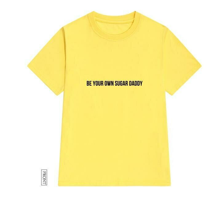 Coquette Aesthetic Y2K Fashion Be Your Own Sugar Daddy T-Shirt