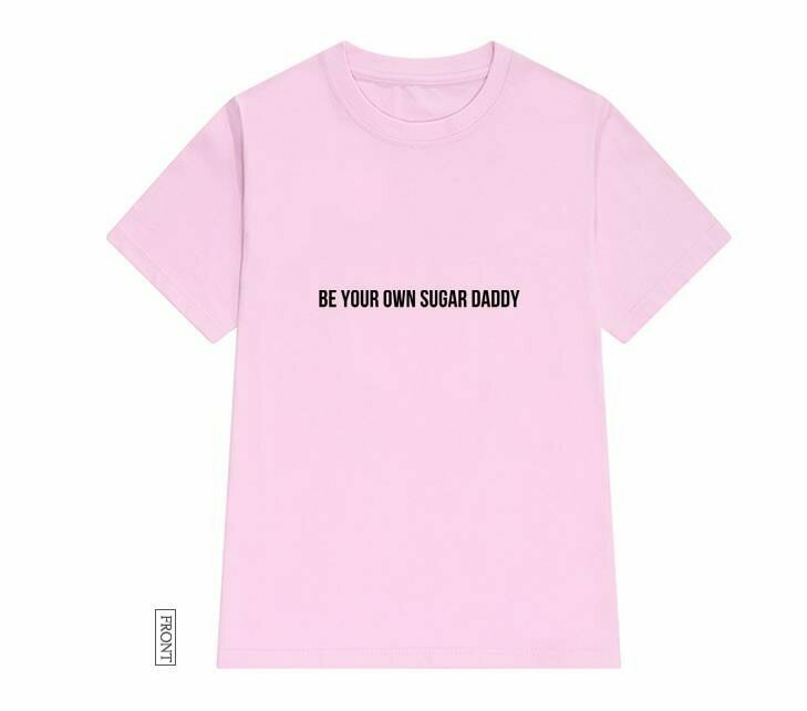 Coquette Aesthetic Y2K Fashion Be Your Own Sugar Daddy T-Shirt