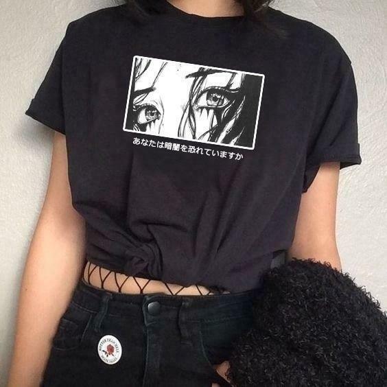 Coquette Aesthetic Y2K Fashion Dark Academia Grunge Style Japanese T-Shirt
