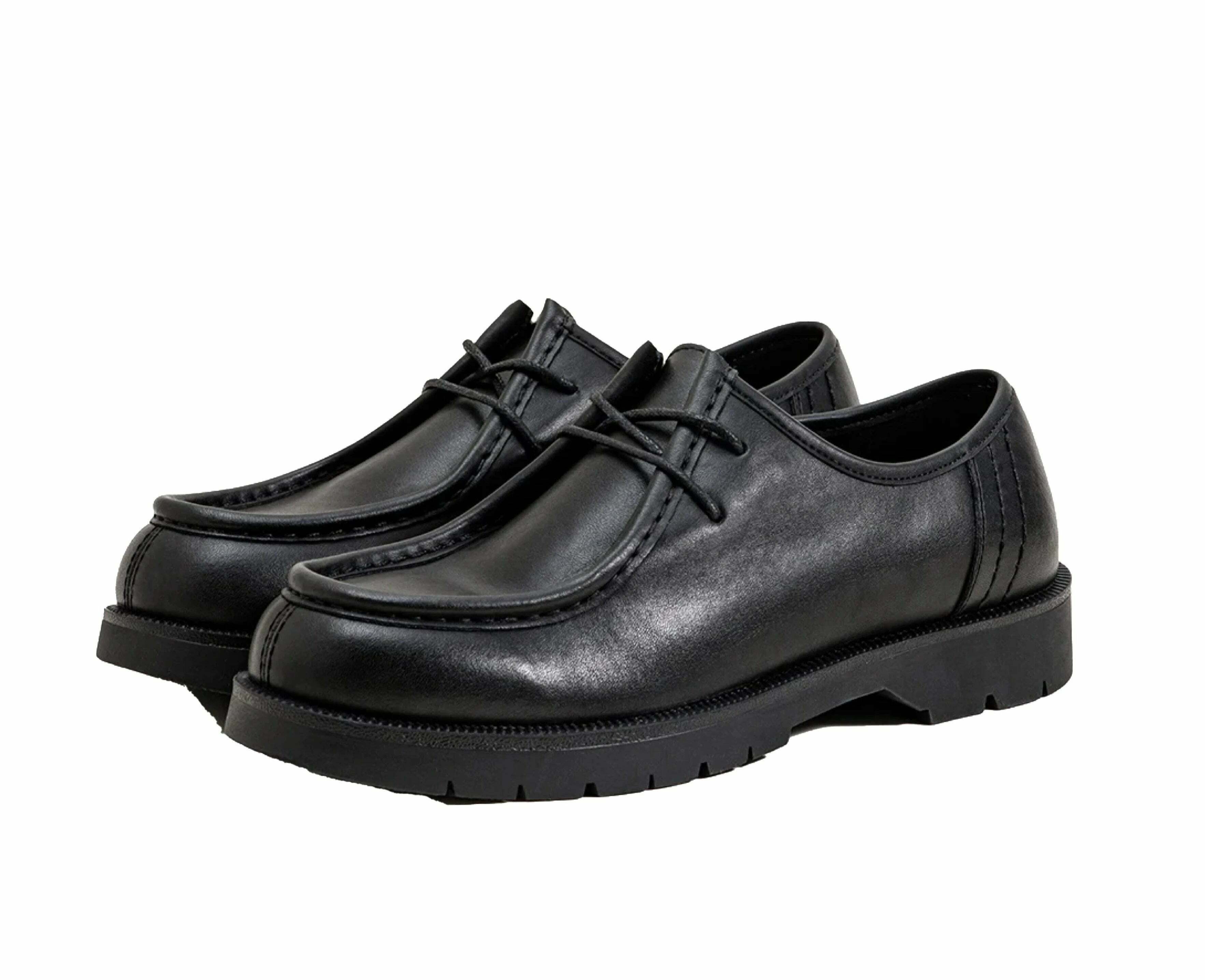 Coquette Aesthetic Y2K Fashion Platform Mary Janes - MADEN Apron Toe Shoes