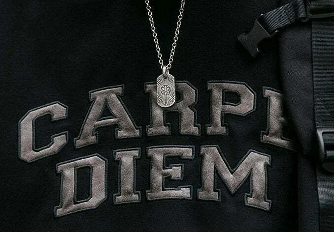 Coquette Aesthetic Y2K Hoodie with 'Carpe Diem' Applique - Women's Fashion