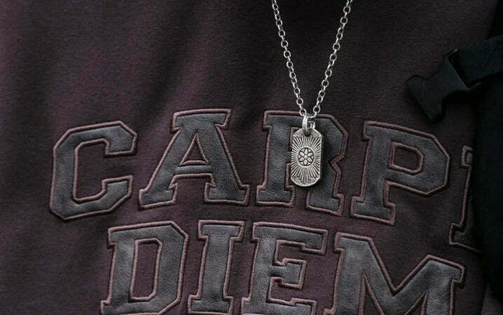 Coquette Aesthetic Y2K Hoodie with 'Carpe Diem' Applique - Women's Fashion