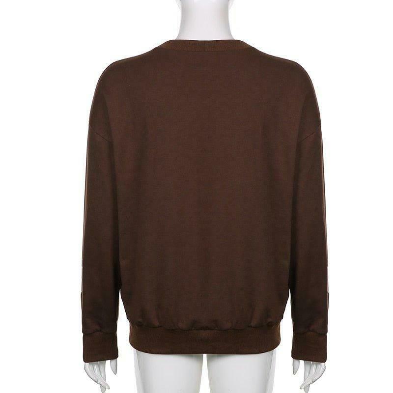Cozy 'In My Arms' Sweatshirt - Y2K Aesthetic Fashion for Women