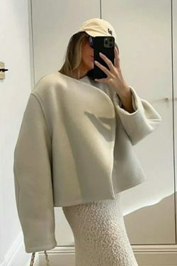 Cozy Chic Cardigan by Lena: Y2K Fashion - Grunge, Pastel Goth, Coquette Style - Fall Aesthetic