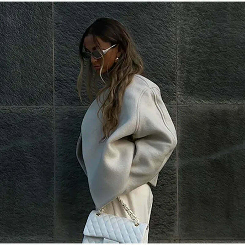 Cozy Chic Cardigan by Lena: Y2K Fashion - Grunge, Pastel Goth, Coquette Style - Fall Aesthetic