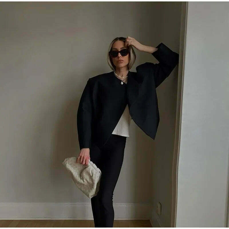 Cozy Chic Cardigan by Lena: Y2K Fashion - Grunge, Pastel Goth, Coquette Style - Fall Aesthetic