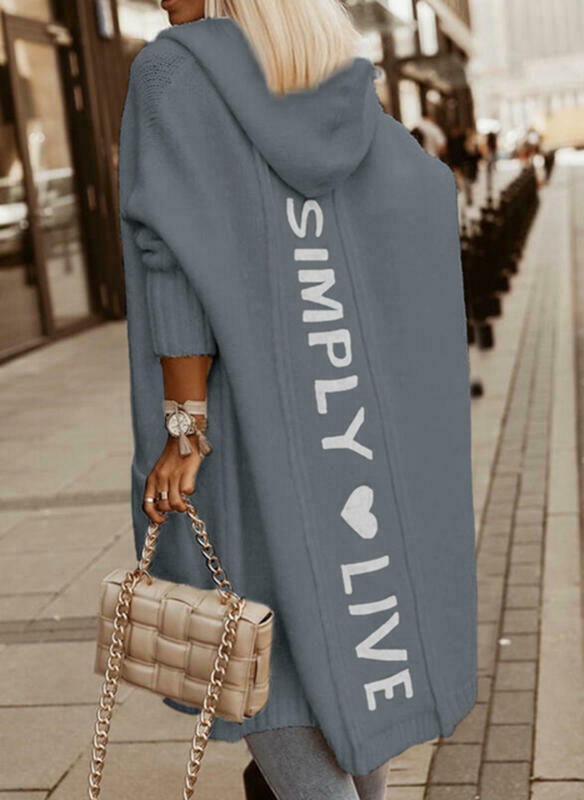 Cozy Loose-Knit Mid-Length Cardigan | Y2K Fashion Aesthetic with Grunge & Cottagecore Vibes